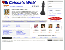 Tablet Screenshot of caissa.com