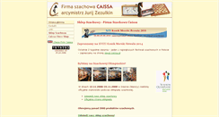 Desktop Screenshot of caissa.pl